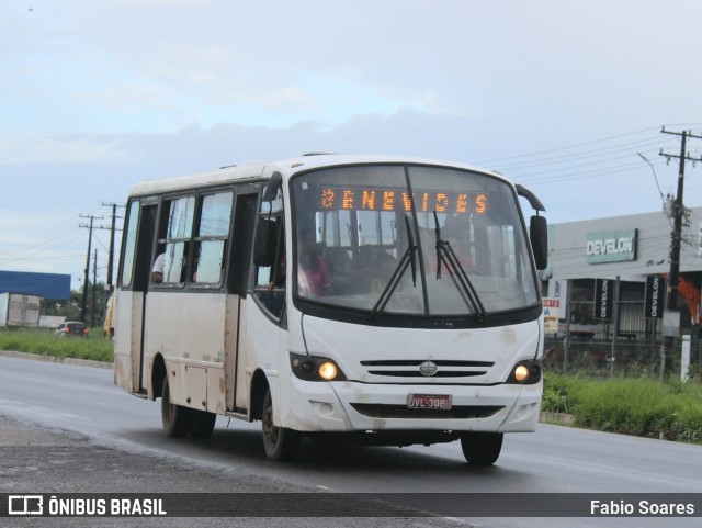 Ônibus Particulares JVL3083 na cidade de Benevides, Pará, Brasil, por Fabio Soares. Número da foto: #12130971.