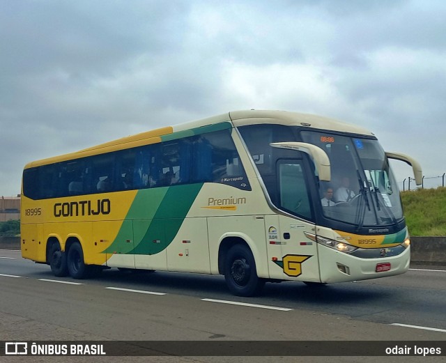 Empresa Gontijo de Transportes 18995 na cidade de Caçapava, São Paulo, Brasil, por odair lopes. Número da foto: #12131489.