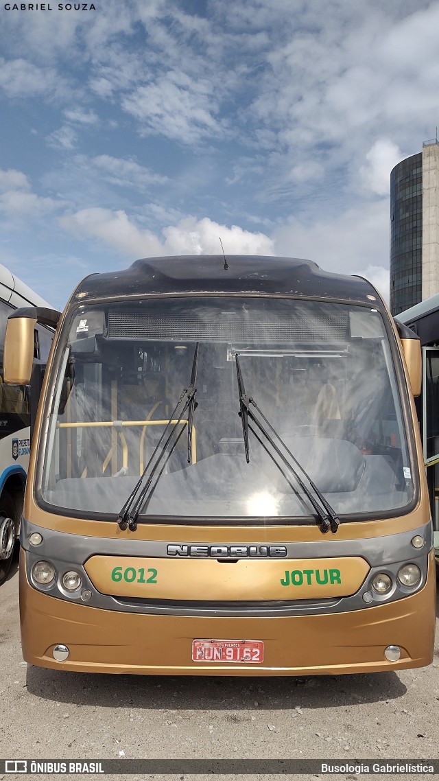 Jotur - Auto Ônibus e Turismo Josefense 6012 na cidade de Florianópolis, Santa Catarina, Brasil, por Busologia Gabrielística. Número da foto: #12131774.