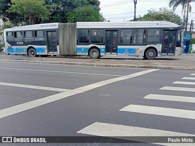 Viação Grajaú S.A. 6 1516 na cidade de São Paulo, São Paulo, Brasil, por Paulo Mota. Número da foto: #12130542.