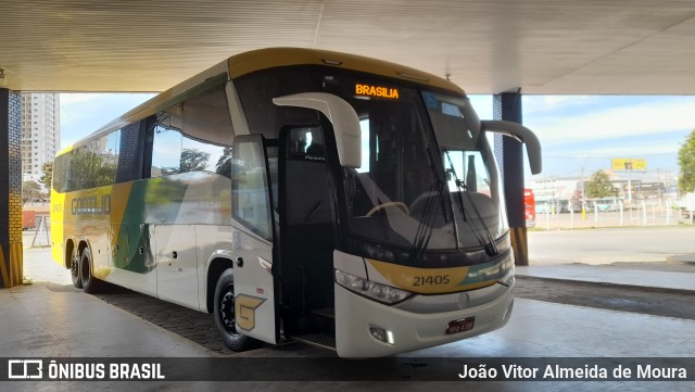 Empresa Gontijo de Transportes 21405 na cidade de Pouso Alegre, Minas Gerais, Brasil, por João Vitor Almeida de Moura. Número da foto: #12130848.