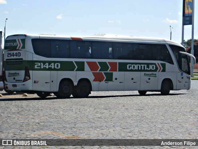 Empresa Gontijo de Transportes 21440 na cidade de Goiatuba, Goiás, Brasil, por Anderson Filipe. Número da foto: #12131930.