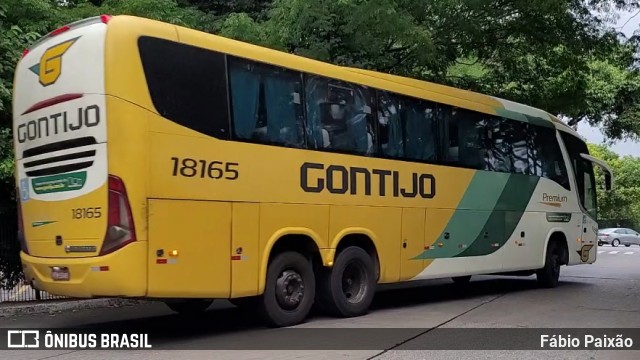 Empresa Gontijo de Transportes 18165 na cidade de São Paulo, São Paulo, Brasil, por Fábio Paixão. Número da foto: #12129885.