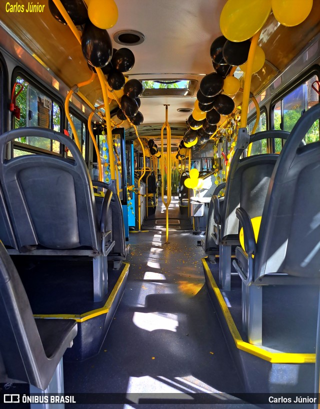 Metrobus 1021 na cidade de Goiânia, Goiás, Brasil, por Carlos Júnior. Número da foto: #12130153.