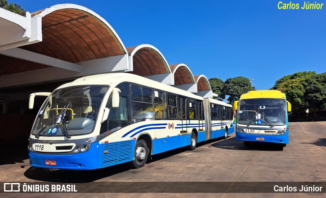 Metrobus 1118 na cidade de Goiânia, Goiás, Brasil, por Carlos Júnior. Número da foto: #12130102.