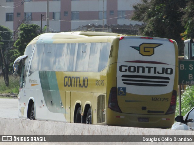 Empresa Gontijo de Transportes 18075 na cidade de Belo Horizonte, Minas Gerais, Brasil, por Douglas Célio Brandao. Número da foto: #12131161.