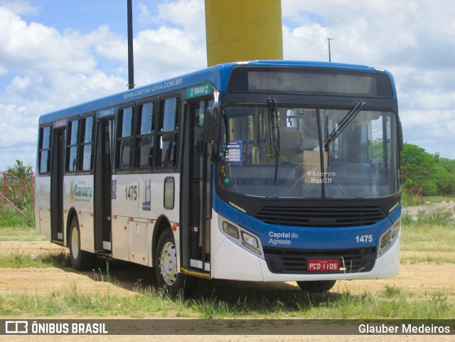 Capital do Agreste Transporte Urbano 1475 na cidade de Caruaru, Pernambuco, Brasil, por Glauber Medeiros. Número da foto: #12131670.