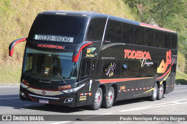 ToDeBoa Viagens 21000 na cidade de Piraí, Rio de Janeiro, Brasil, por Paulo Henrique Pereira Borges. Número da foto: #12131398.