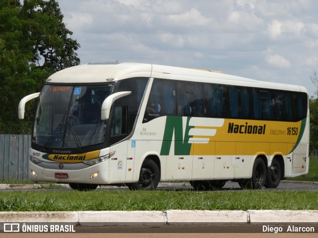 Viação Nacional 16150 na cidade de Brasília, Distrito Federal, Brasil, por Diego Alarcon. Número da foto: #12131949.