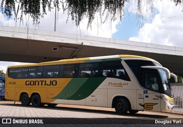 Empresa Gontijo de Transportes 19315 na cidade de Belo Horizonte, Minas Gerais, Brasil, por Douglas Yuri. Número da foto: #12129600.
