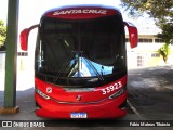 Viação Santa Cruz 33923 na cidade de Três Corações, Minas Gerais, Brasil, por Fábio Mateus Tibúrcio. Número da foto: #12130390.