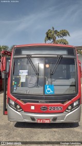 Itajaí Transportes Coletivos 2055 na cidade de Campinas, São Paulo, Brasil, por Busologia Gabrielística. Número da foto: #12131709.