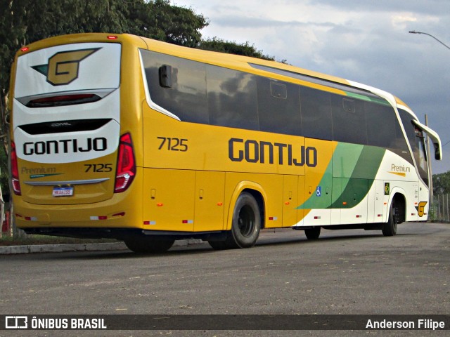 Empresa Gontijo de Transportes 7125 na cidade de Varginha, Minas Gerais, Brasil, por Anderson Filipe. Número da foto: #12132006.