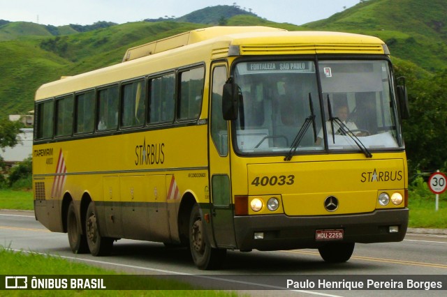 Viação Itapemirim 40033 na cidade de Barra do Piraí, Rio de Janeiro, Brasil, por Paulo Henrique Pereira Borges. Número da foto: #12133852.