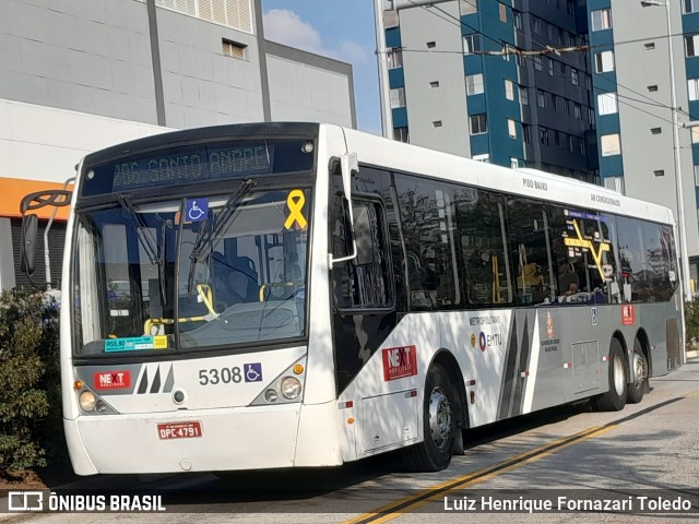 Next Mobilidade - ABC Sistema de Transporte 5308 na cidade de São Bernardo do Campo, São Paulo, Brasil, por Luiz Henrique Fornazari Toledo. Número da foto: #12133955.