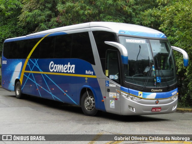 Viação Cometa 18502 na cidade de São Paulo, São Paulo, Brasil, por Gabriel Oliveira Caldas da Nobrega. Número da foto: #12132035.