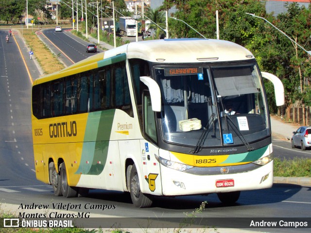 Empresa Gontijo de Transportes 18825 na cidade de Montes Claros, Minas Gerais, Brasil, por Andrew Campos. Número da foto: #12133826.
