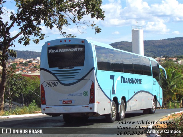 Transnorte - Transporte e Turismo Norte de Minas 79000 na cidade de Montes Claros, Minas Gerais, Brasil, por Andrew Campos. Número da foto: #12133921.