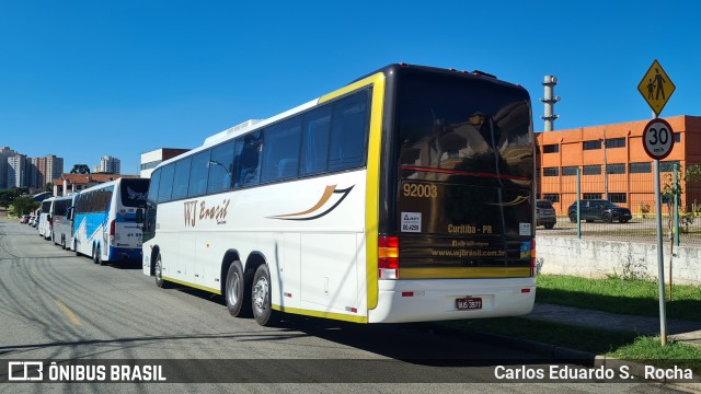 WJ Brasil Turismo 92003 na cidade de Curitiba, Paraná, Brasil, por Carlos Eduardo S.  Rocha. Número da foto: #12133420.