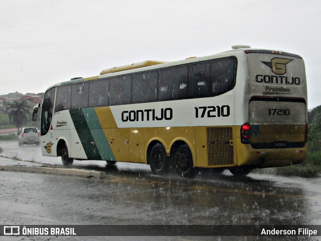 Empresa Gontijo de Transportes 17210 na cidade de Varginha, Minas Gerais, Brasil, por Anderson Filipe. Número da foto: #12131991.