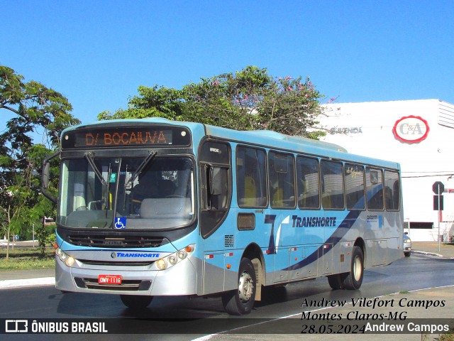 Transnorte - Transporte e Turismo Norte de Minas 86800 na cidade de Montes Claros, Minas Gerais, Brasil, por Andrew Campos. Número da foto: #12133831.