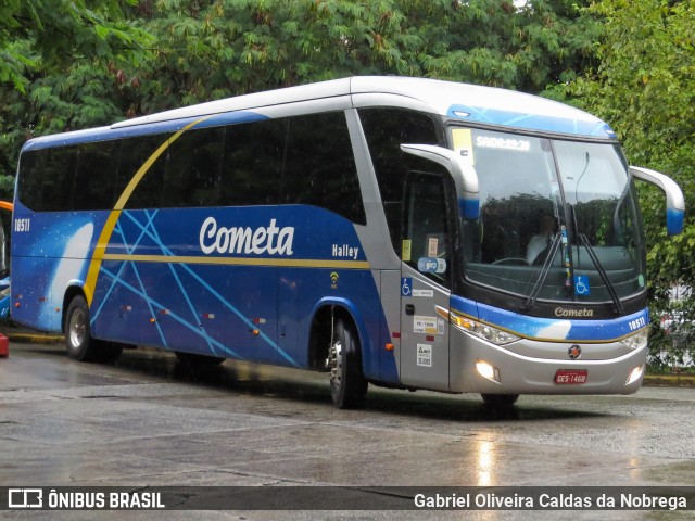 Viação Cometa 18511 na cidade de São Paulo, São Paulo, Brasil, por Gabriel Oliveira Caldas da Nobrega. Número da foto: #12132040.