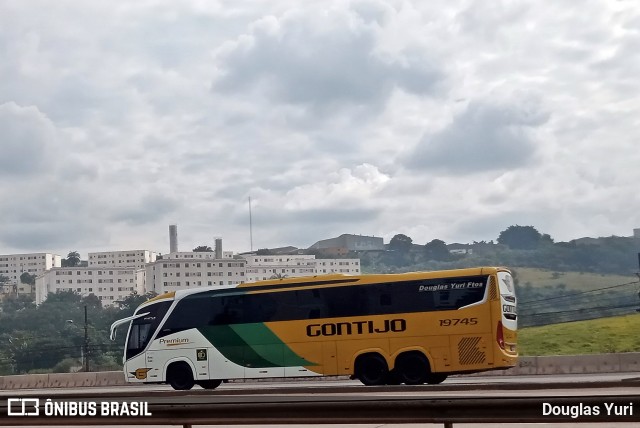 Empresa Gontijo de Transportes 19745 na cidade de Contagem, Minas Gerais, Brasil, por Douglas Yuri. Número da foto: #12132396.