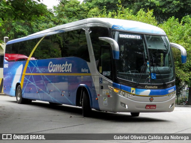 Viação Cometa 18502 na cidade de São Paulo, São Paulo, Brasil, por Gabriel Oliveira Caldas da Nobrega. Número da foto: #12132036.