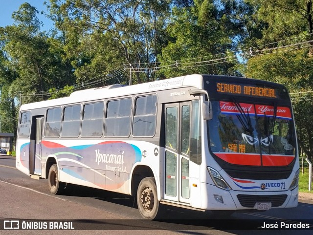 Ypacarai Transporte S.A. - Línea 242 71 na cidade de Luque, Central, Paraguai, por José Paredes. Número da foto: #12070615.