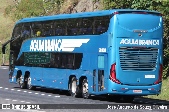 Viação Águia Branca 50800 na cidade de Piraí, Rio de Janeiro, Brasil, por José Augusto de Souza Oliveira. Número da foto: #12070499.