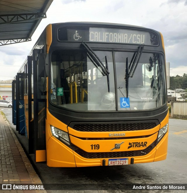 Sharp Transportes 119 na cidade de Araucária, Paraná, Brasil, por Andre Santos de Moraes. Número da foto: #12068590.