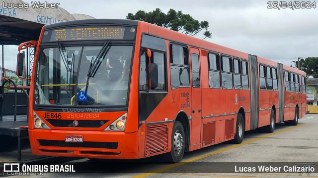 Expresso Azul JE846 na cidade de Curitiba, Paraná, Brasil, por Lucas Weber Calizario. Número da foto: #12068831.