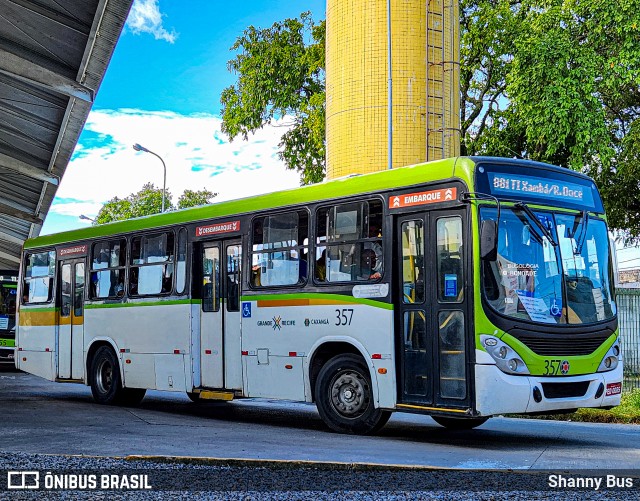 Rodoviária Caxangá 357 na cidade de Olinda, Pernambuco, Brasil, por Shanny Bus. Número da foto: #12068489.