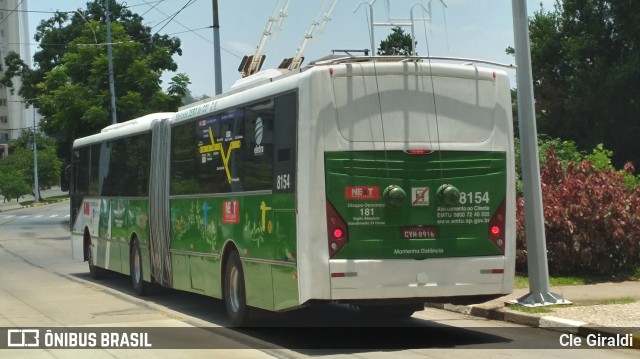 Next Mobilidade - ABC Sistema de Transporte 8154 na cidade de São Paulo, São Paulo, Brasil, por Cle Giraldi. Número da foto: #12068543.