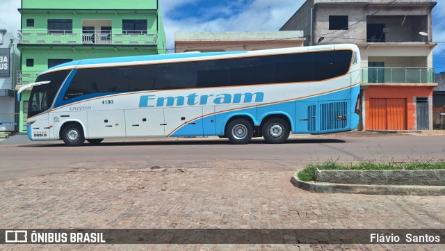 Emtram 4180 na cidade de Barra da Estiva, Bahia, Brasil, por Flávio  Santos. Número da foto: #12069337.