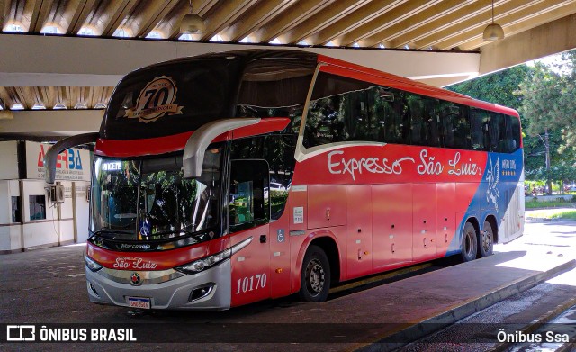 Expresso São Luiz 10170 na cidade de Salvador, Bahia, Brasil, por Ônibus Ssa. Número da foto: #12069578.