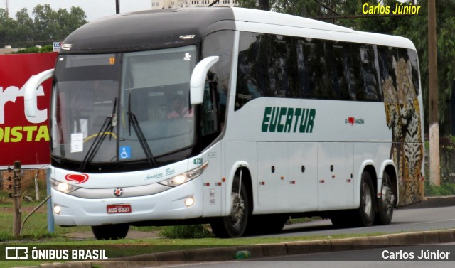 Eucatur - Empresa União Cascavel de Transportes e Turismo 4738 na cidade de Cuiabá, Mato Grosso, Brasil, por Carlos Júnior. Número da foto: #12070789.