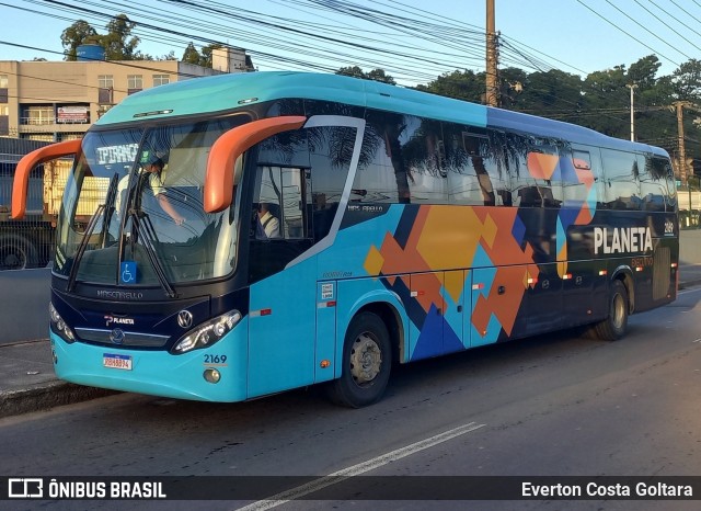 Planeta Transportes Rodoviários 2169 na cidade de Cariacica, Espírito Santo, Brasil, por Everton Costa Goltara. Número da foto: #12069661.