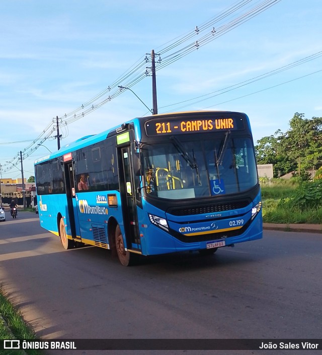 JTP Transportes - COM Porto Velho 02.199 na cidade de Porto Velho, Rondônia, Brasil, por João Sales Vitor. Número da foto: #12070137.