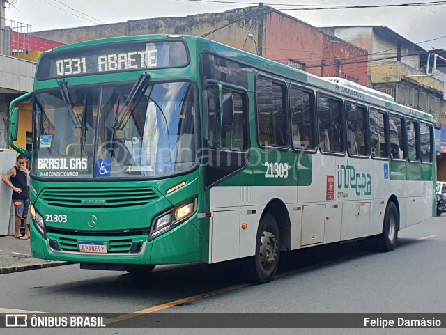 OT Trans - Ótima Salvador Transportes 21303 na cidade de Salvador, Bahia, Brasil, por Felipe Damásio. Número da foto: #12069067.