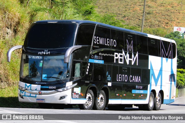 Empresa de Ônibus Nossa Senhora da Penha 60040 na cidade de Piraí, Rio de Janeiro, Brasil, por Paulo Henrique Pereira Borges. Número da foto: #12070614.