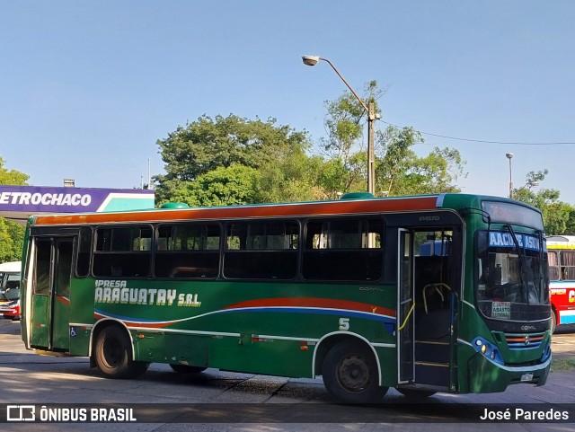 Empresa Caraguatay - Línea 118 5 na cidade de Asunción, Paraguai, por José Paredes. Número da foto: #12070643.