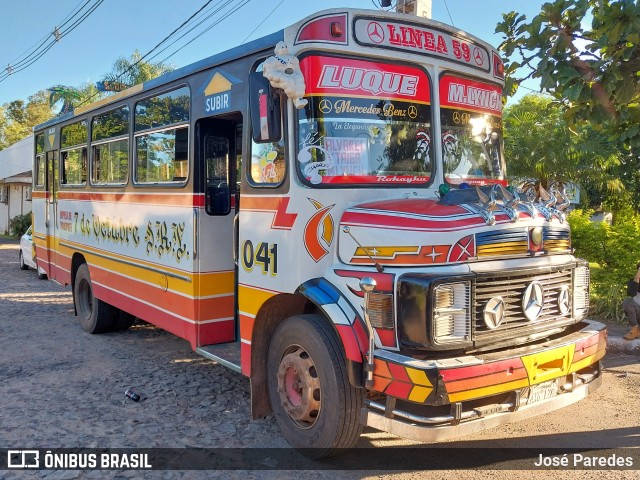 7 de Octubre - Linea 59 041 na cidade de Luque, Central, Paraguai, por José Paredes. Número da foto: #12070139.