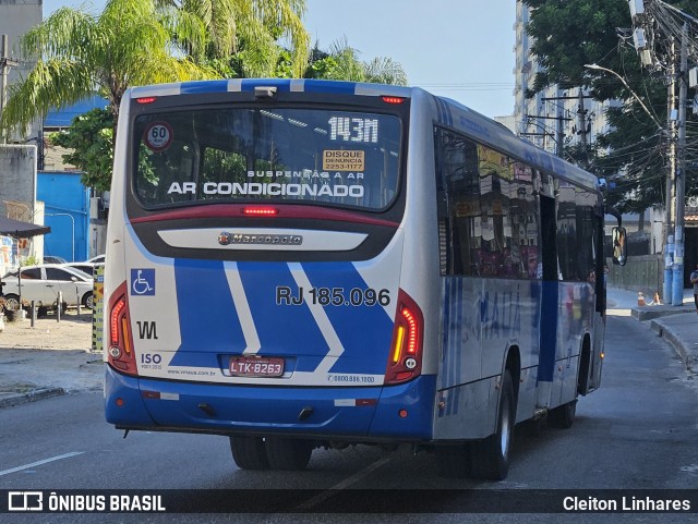 Viação Mauá RJ 185.096 na cidade de São Gonçalo, Rio de Janeiro, Brasil, por Cleiton Linhares. Número da foto: #12069404.