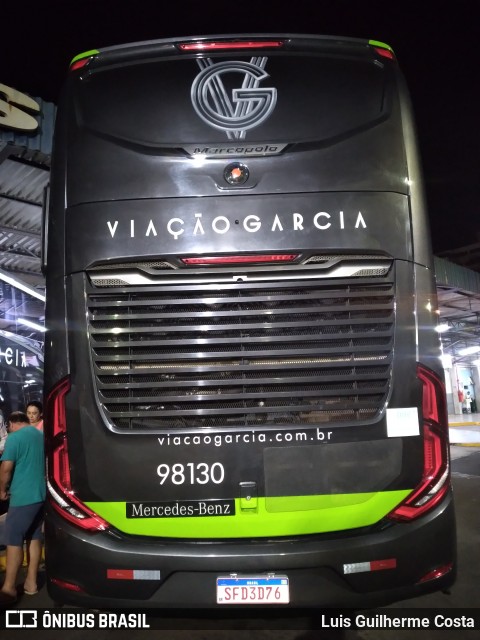 Viação Garcia 98130 na cidade de Presidente Prudente, São Paulo, Brasil, por Luis Guilherme Costa. Número da foto: #12070067.