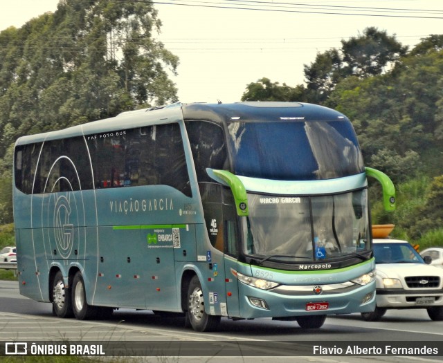 Viação Garcia 8525 na cidade de Araçariguama, São Paulo, Brasil, por Flavio Alberto Fernandes. Número da foto: #12069298.