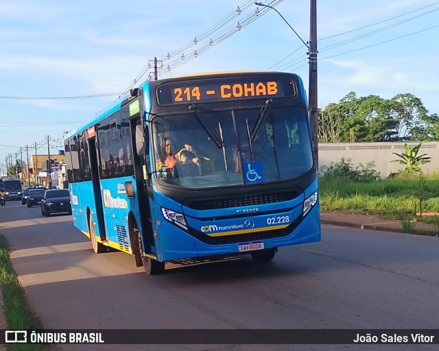 JTP Transportes - COM Porto Velho 02.228 na cidade de Porto Velho, Rondônia, Brasil, por João Sales Vitor. Número da foto: #12069552.