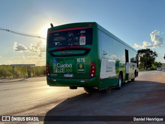 Viação Paraense Cuiabá Transportes 1076 na cidade de Cuiabá, Mato Grosso, Brasil, por Daniel Henrique. Número da foto: #12069726.