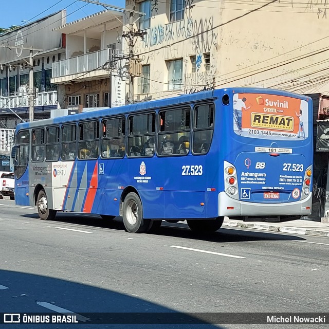 BB Transportes e Turismo 27.523 na cidade de Itapevi, São Paulo, Brasil, por Michel Nowacki. Número da foto: #12069328.