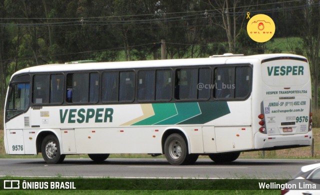 Vesper Transportes 9576 na cidade de Limeira, São Paulo, Brasil, por Wellington Lima. Número da foto: #12134419.